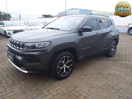 JEEP COMPASS 1.3 T270 TURBO FLEX LONGITUDE AT6 JEEP COMPASS 1.3 T270 TURBO FLEX LONGITUDE AT6
